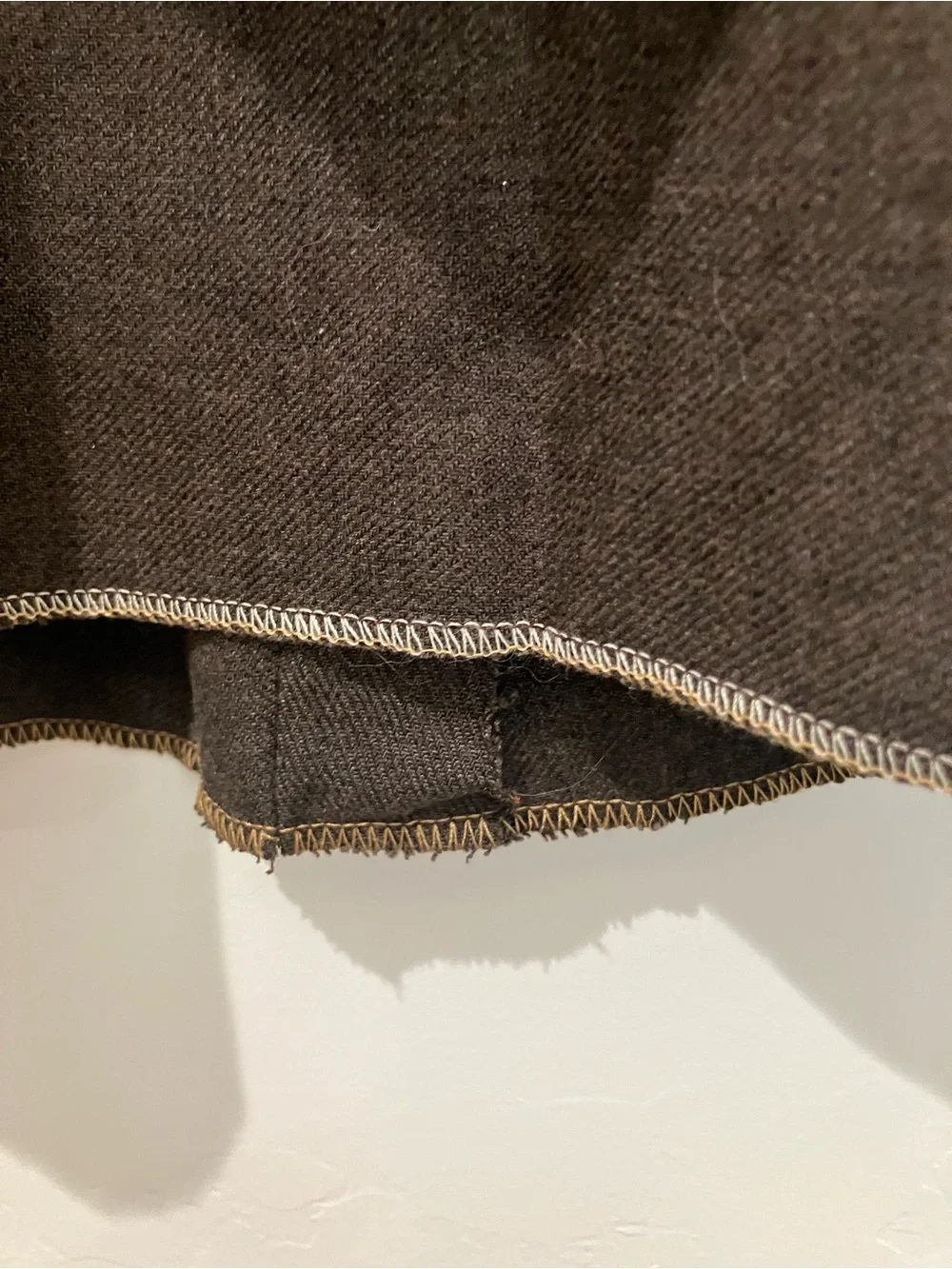 Kids Hooded Theater Cape in Dark Brown